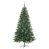 Sapin de Noël avec 150 LED avec support Vert 150 cm PE 542003542003