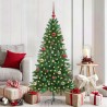 Sapin de Noël avec 150 LED avec support Vert 150 cm PE 542004542004