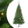 Sapin de Noël avec 150 LED avec support Vert 150 cm PE 542004542004