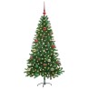 Sapin de Noël avec 150 LED avec support Vert 150 cm PE 542004542004