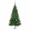 Sapin de Noël avec 150 LED avec support Vert 150 cm PE 542004542004
