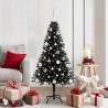 Sapin de Noël avec 150 LED avec support Noir 150 cm PVC 542005542005