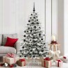 Sapin de Noël Artificiel à Branches Articulées Blanc 180 cm 542007542007