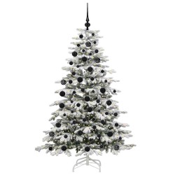 Sapin de Noël Artificiel à Branches Articulées Blanc 180 cm 542007542007