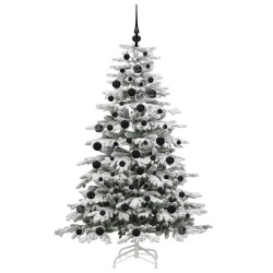 Sapin de Noël Artificiel à Branches Articulées Blanc 180 cm 542007542007