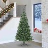 Sapin de Noël avec 300 LED avec support Vert 240 cm PVC 542008542008
