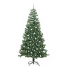 Sapin de Noël avec 300 LED avec support Vert 240 cm PVC 542009542009