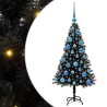 Sapin de Noël avec 150 LED avec support Noir 120 cm PVC 542011542011