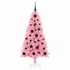 Sapin de Noël avec 150 LED avec support Rose 150 cm PVC 542013542013