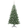 Sapin de Noël avec 300 LED avec support Vert 240 cm PVC 542014542014