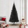 Sapin de Noël avec 300 LED avec support Noir 210 cm PVC 542016542016