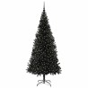 Sapin de Noël avec 300 LED avec support Noir 210 cm PVC 542016542016