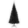 Sapin de Noël avec 300 LED avec support Noir 210 cm PVC 542016542016