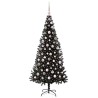 Sapin de Noël avec 300 LED avec support Noir 180 cm PVC 542018542018