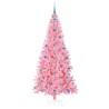 Sapin de Noël avec 300 LED avec support Rose 210 cm PVC 542021542021