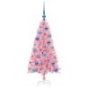 Sapin de Noël avec 150 LED avec support Rose 120 cm PVC 542022542022