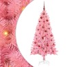 Sapin de Noël avec 150 LED avec support Rose 150 cm PVC 542024542024