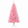 Sapin de Noël avec 150 LED avec support Rose 150 cm PVC 542024542024