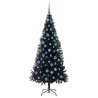 Sapin de Noël avec 300 LED avec support Noir 180 cm PVC 542026542026