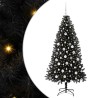 Sapin de Noël avec 300 LED avec support Noir 180 cm PVC 542028542028
