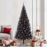 Sapin de Noël avec 300 LED avec support Noir 210 cm PVC 542031542031
