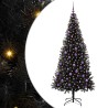 Sapin de Noël avec 300 LED avec support Noir 210 cm PVC 542031542031