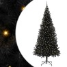 Sapin de Noël avec 300 LED avec support Noir 240 cm PVC 542035542035
