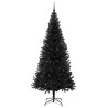 Sapin de Noël avec 300 LED avec support Noir 240 cm PVC 542035542035