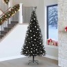 Sapin de Noël avec 300 LED avec support Noir 240 cm PVC 542036542036