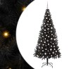 Sapin de Noël avec 300 LED avec support Noir 240 cm PVC 542038542038