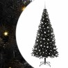 Sapin de Noël avec 300 LED avec support Noir 210 cm PVC 542040542040