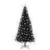 Sapin de Noël avec 300 LED avec support Noir 210 cm PVC 542040542040