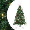 Sapin de Noël artificiel pré-éclairé Vert 150 cm PVC 542041542041