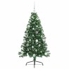 Sapin de Noël artificiel pré-éclairé Vert 150 cm PVC 542042542042