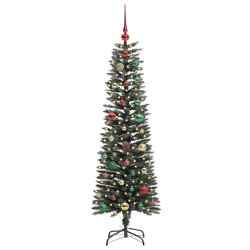 Sapin de Noël artificiel Vert 150 cm PVC, plastique et acier 542048542048