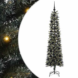 Sapin de Noël artificiel Vert 180 cm PVC, plastique et acier 542050542050