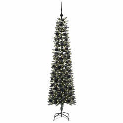 Sapin de Noël artificiel Vert 180 cm PVC, plastique et acier 542050542050