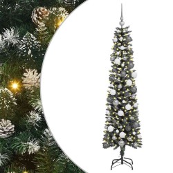 Sapin de Noël artificiel Vert 180 cm PVC, plastique et acier 542051542051