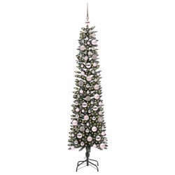 Sapin de Noël artificiel Vert 180 cm PVC, plastique et acier 542052542052