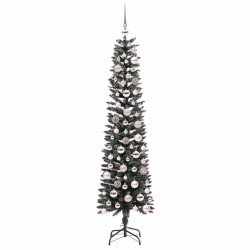 Sapin de Noël artificiel Vert 180 cm PVC, plastique et acier 542052542052