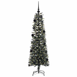 Sapin de Noël artificiel Vert 150 cm PVC, plastique et acier 542054542054