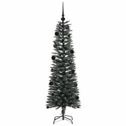 Sapin de Noël artificiel Vert 150 cm PVC, plastique et acier 542054542054