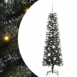 Sapin de Noël artificiel Vert 150 cm PVC, plastique et acier 542055542055