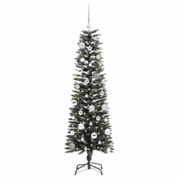 Sapin de Noël artificiel Vert 150 cm PVC, plastique et acier 542055542055