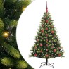 Arbre de Noël artificiel à charnières 150 LED Vert 120 cm 542056542056