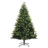 Arbre de Noël artificiel à charnières 150 LED Vert 120 cm 542056542056