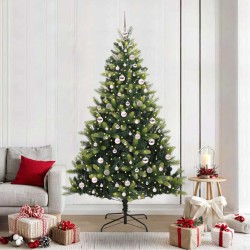 Arbre de Noël artificiel en silicone flexible 300 LEDs 210 cm 542057542057