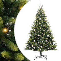 Arbre de Noël artificiel en silicone flexible 300 LEDs 210 cm 542057542057