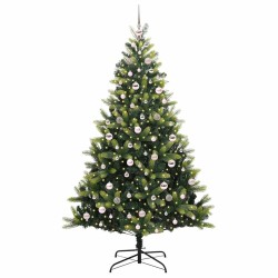 Arbre de Noël artificiel en silicone flexible 300 LEDs 210 cm 542057542057