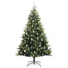 Arbre de Noël artificiel en silicone flexible 300 LEDs 210 cm 542057542057